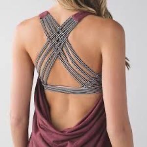 Strappy built in bra flowy tank lululemon